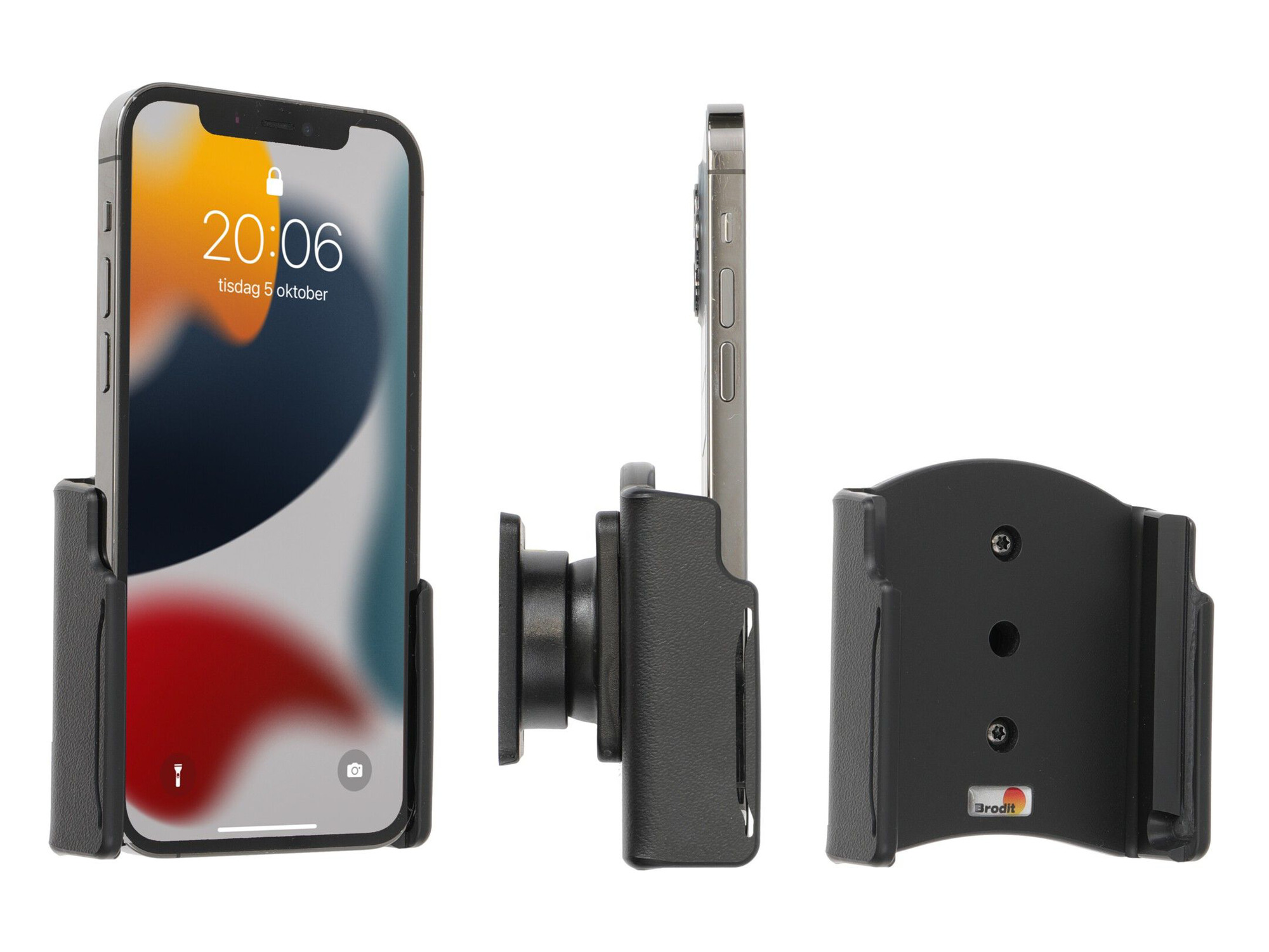 Brodit Hållare iPhone 13, 13 Pro