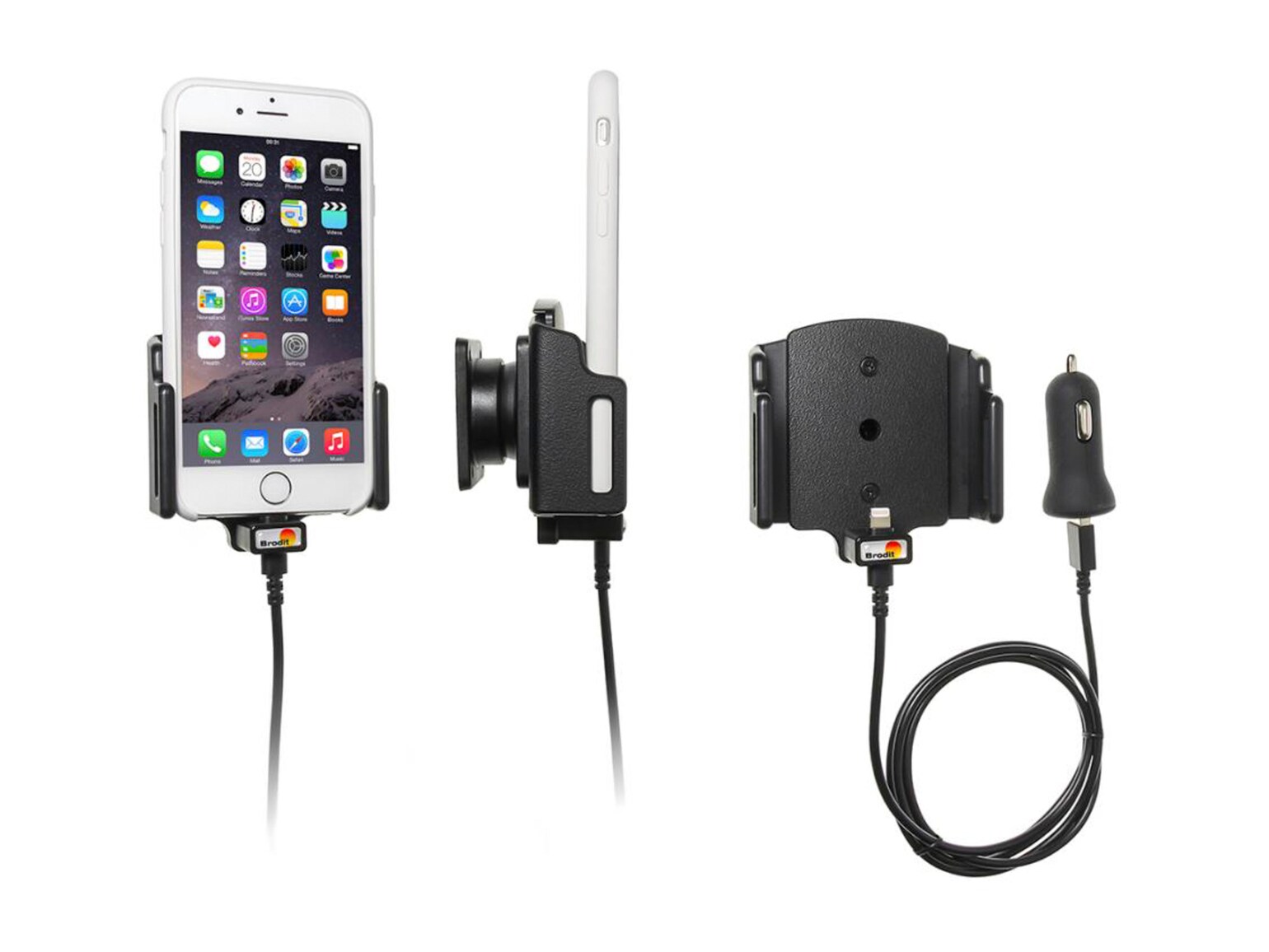 Brodit Hållare, iPhone 6, 6S, 7, 8, SE 2nd Gen, X, XS