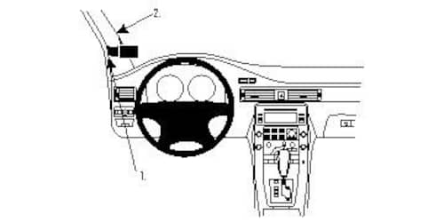 Brodit ProClip Volvo XC70, V70