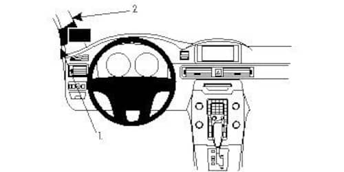 Brodit ProClip Volvo XC70, V70