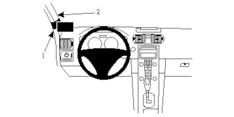 Brodit ProClip Volvo C30
