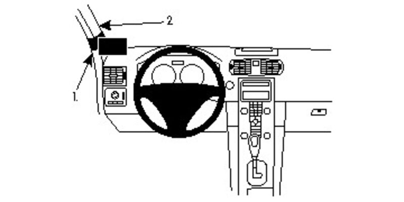 Brodit ProClip Volvo C30