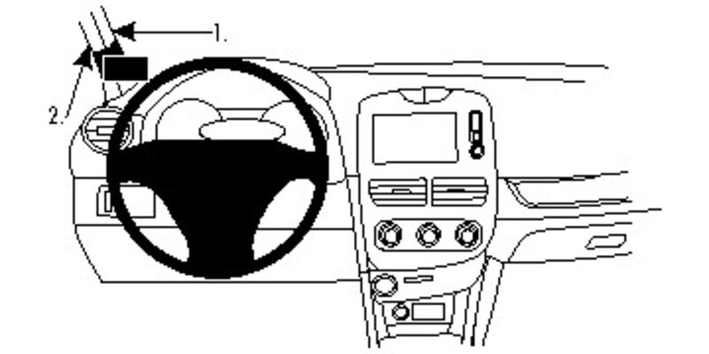 Brodit ProClip Renault Clio