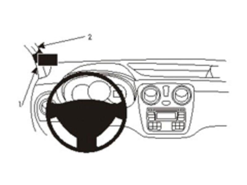 Brodit ProClip Dacia Dokker, Lodgy