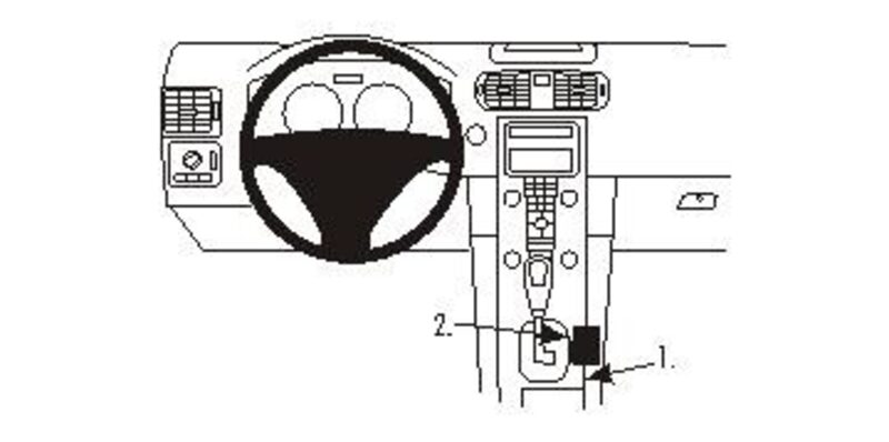 Brodit ProClip Volvo C30