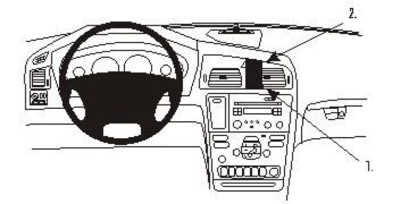 Brodit ProClip Volvo XC70, V70