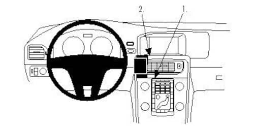 Brodit ProClip Volvo V60, S60