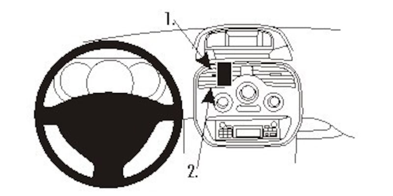 Brodit ProClip Renault Kangoo