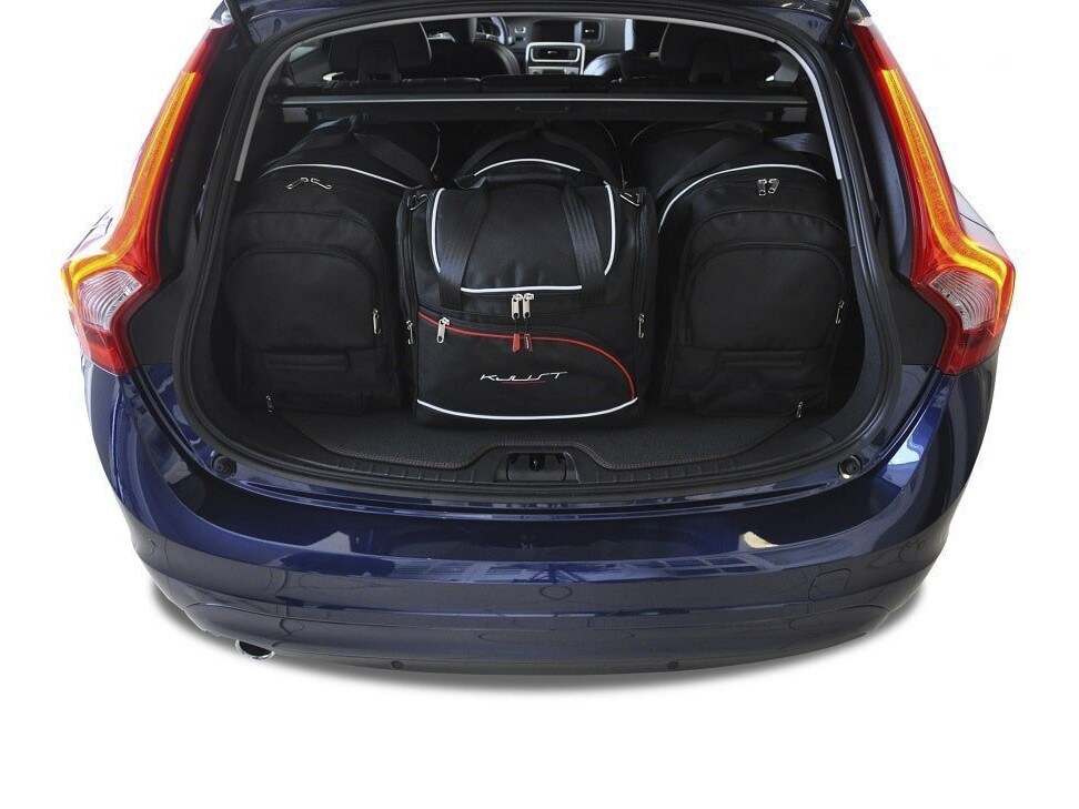 KJUST Bilväskor till Volvo V60 & V60 Cross Country -2018