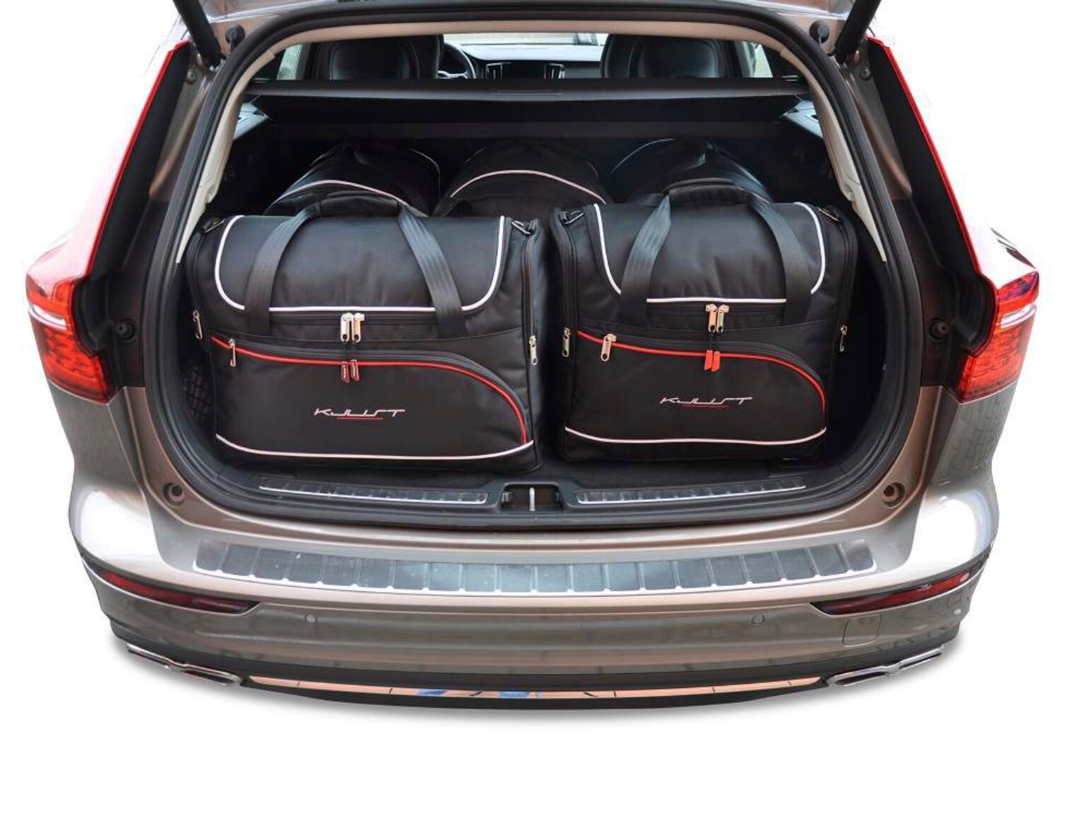 KJUST Bilväskor till Volvo V60 & V60 Cross Country 2019-