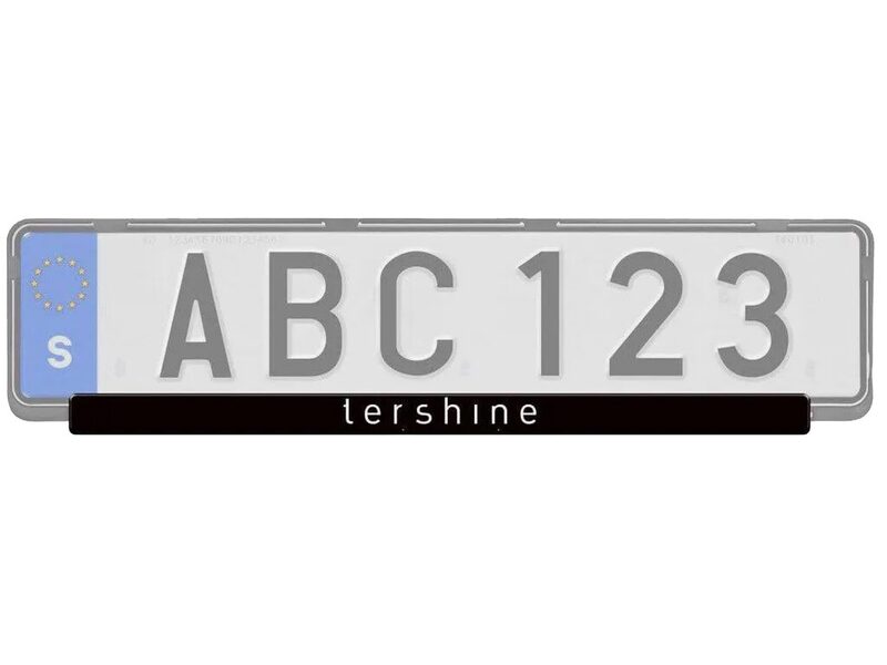 Tershine Låslist Registreringsskylt
