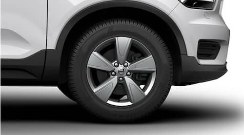 Volvo Original 17" 5-Spoke Silver