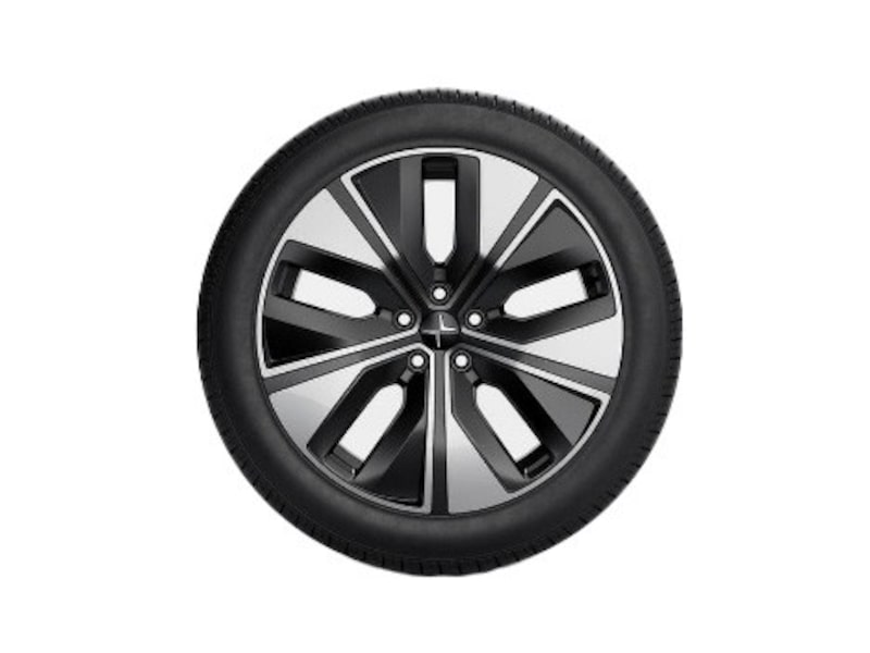 Polestar Original 19" 5-Spoke Black Diamond Cut