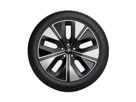 Polestar Original 19" 5-Spoke Black Diamond Cut