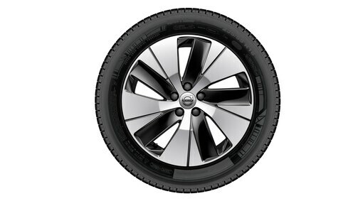 Volvo Original 18&quot; 5-Spoke Black Diamond Cut