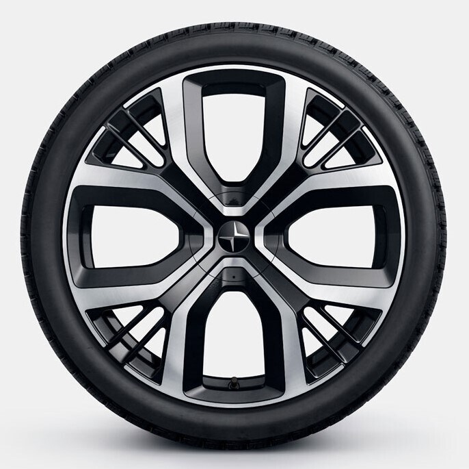 Polestar Original 20&quot; 4-Y Spoke Black Polished Forged
