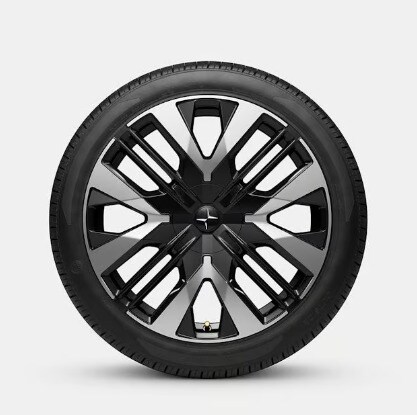 Polestar Original 20&quot; 4-M Spoke Black Polished Forged