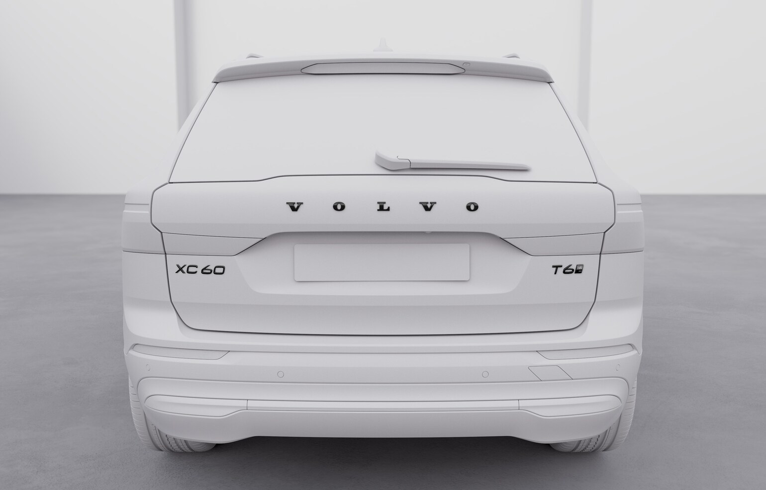 Volvo Original Svarta emblem, XC60 T6 plug-in hybrid AWD