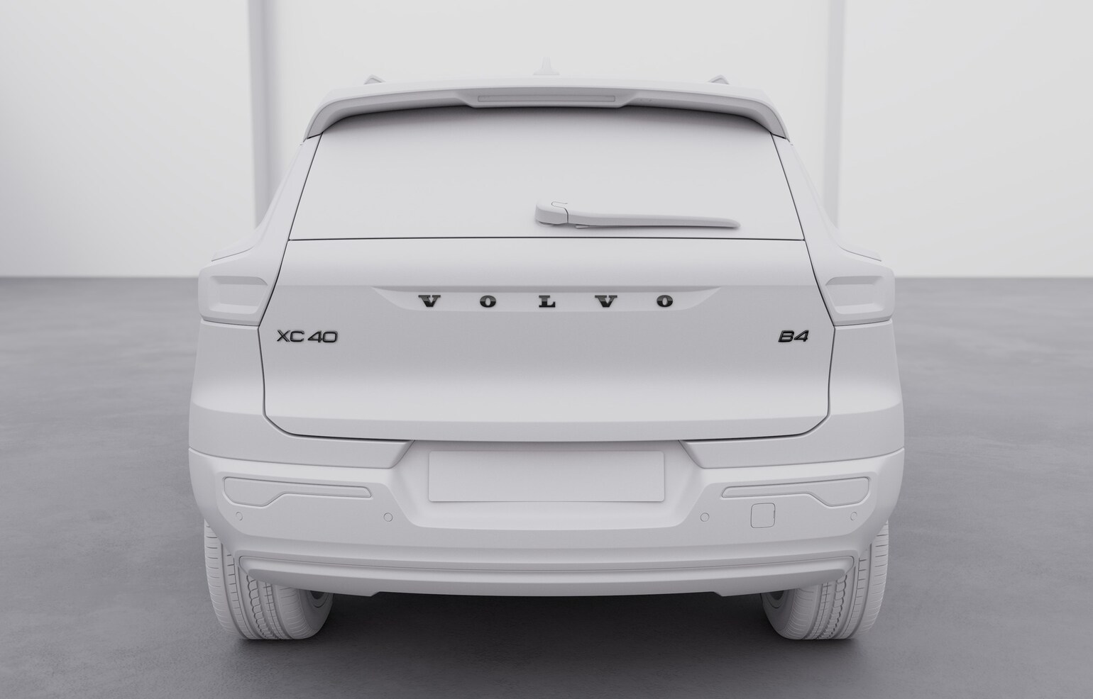 Volvo Original Svarta emblem, XC40 B4