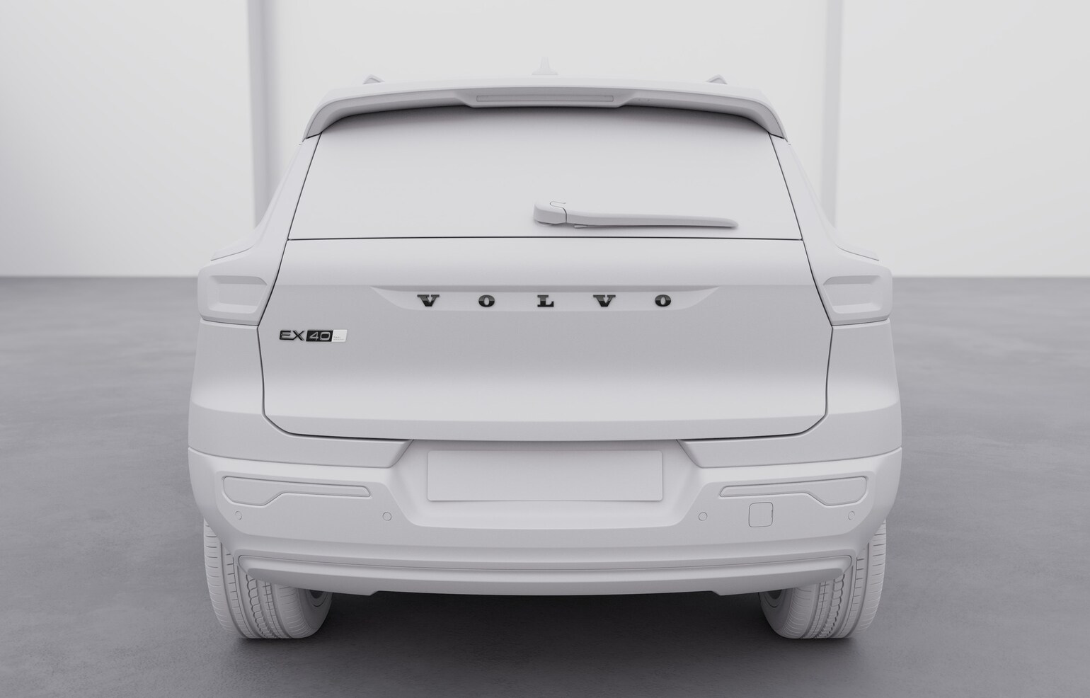 Volvo Original Svarta emblem, EX40 Twin Motor Performance