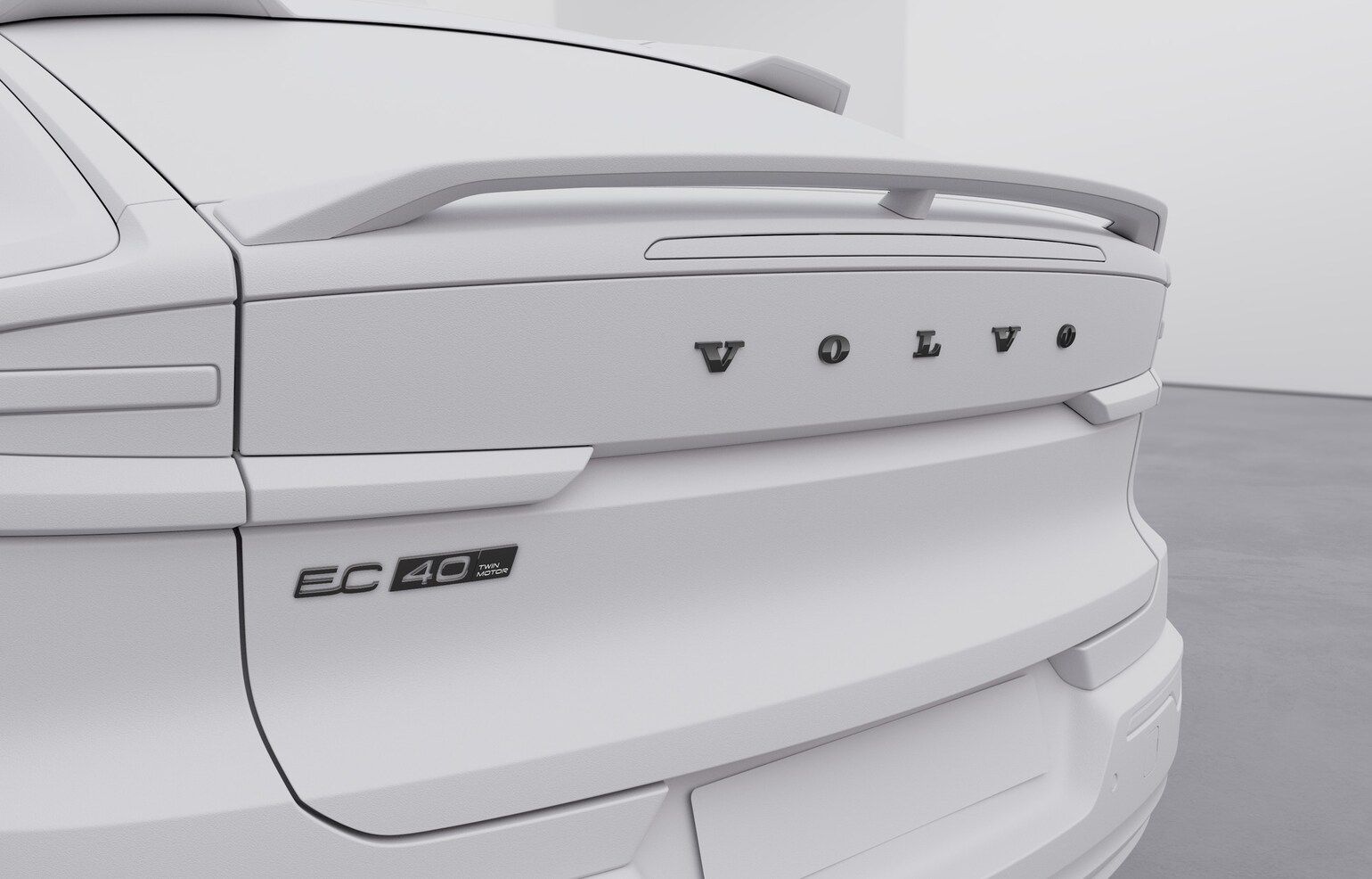 Volvo Original Svarta emblem, EC40 Twin Motor