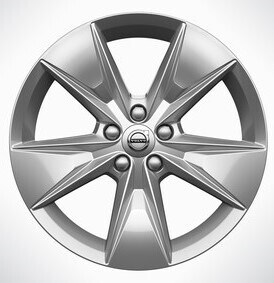 Volvo Original 18&quot; 5-Spoke Silver Alloy Wheel