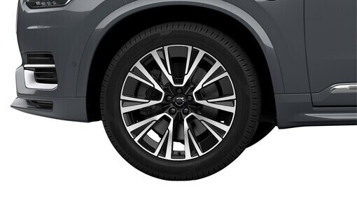 Volvo Original 20&#39;&#39; 5-Multi Spoke Black Diamond Cut