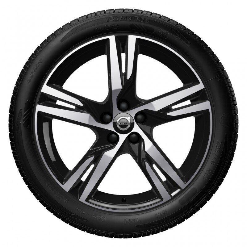 Volvo Original 19&quot; 5 D-ekrad Svart DC Friktion Conti XC60