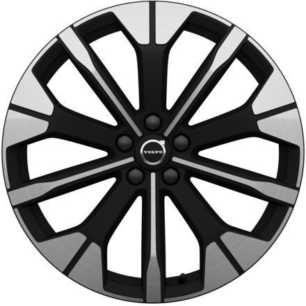 Volvo Original 20&quot; 5-Y Spoke Black Diamond Cut 001301
