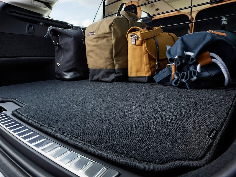 Volvo Original Bagagerumsmatta, textil, vändbar