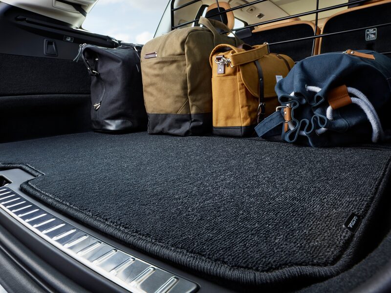 Volvo Original Bagagerumsmatta, textil, vändbar