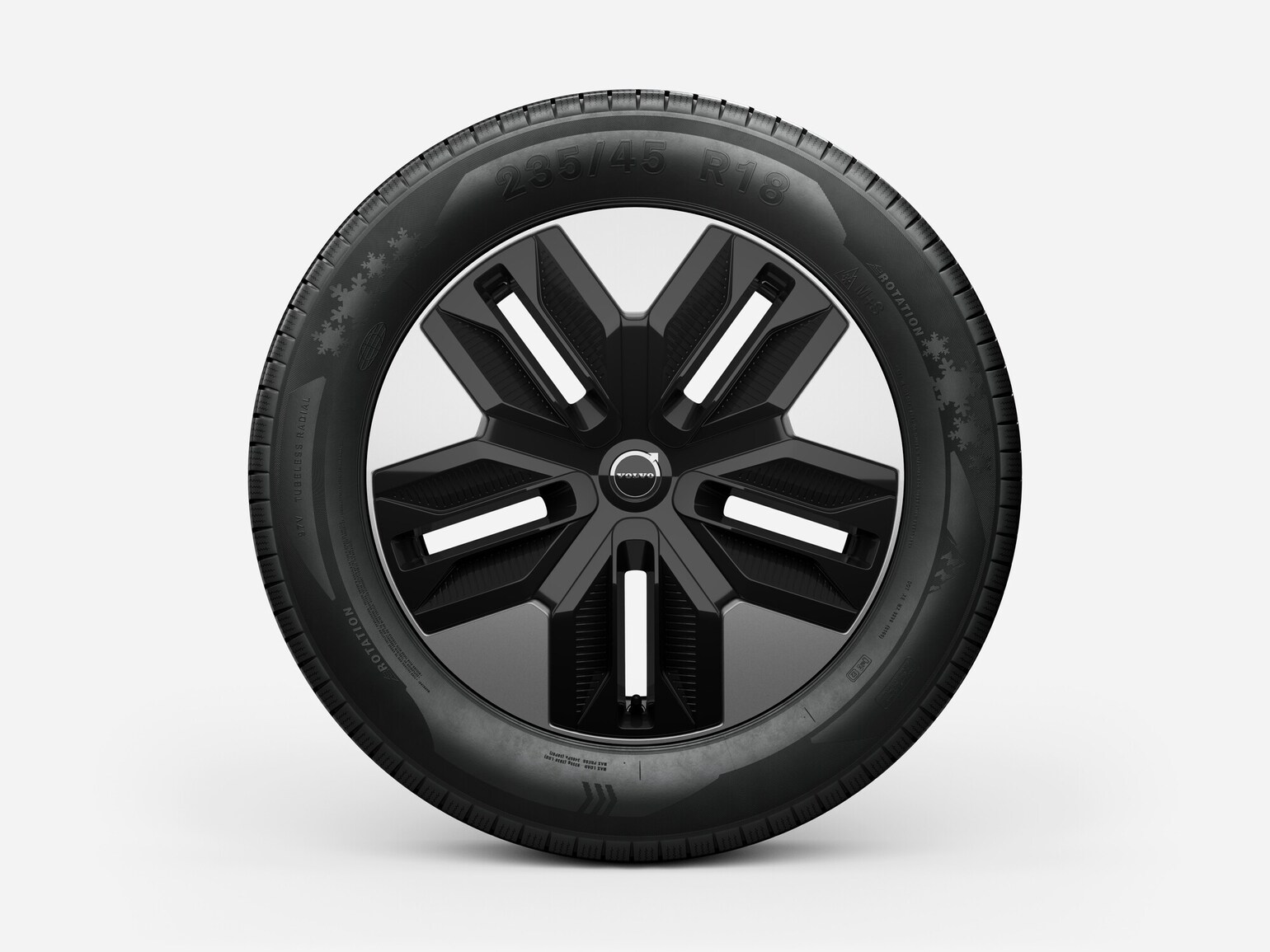 Volvo Original 18&#39;&#39; 5-spoke Aero With Wheel Cover