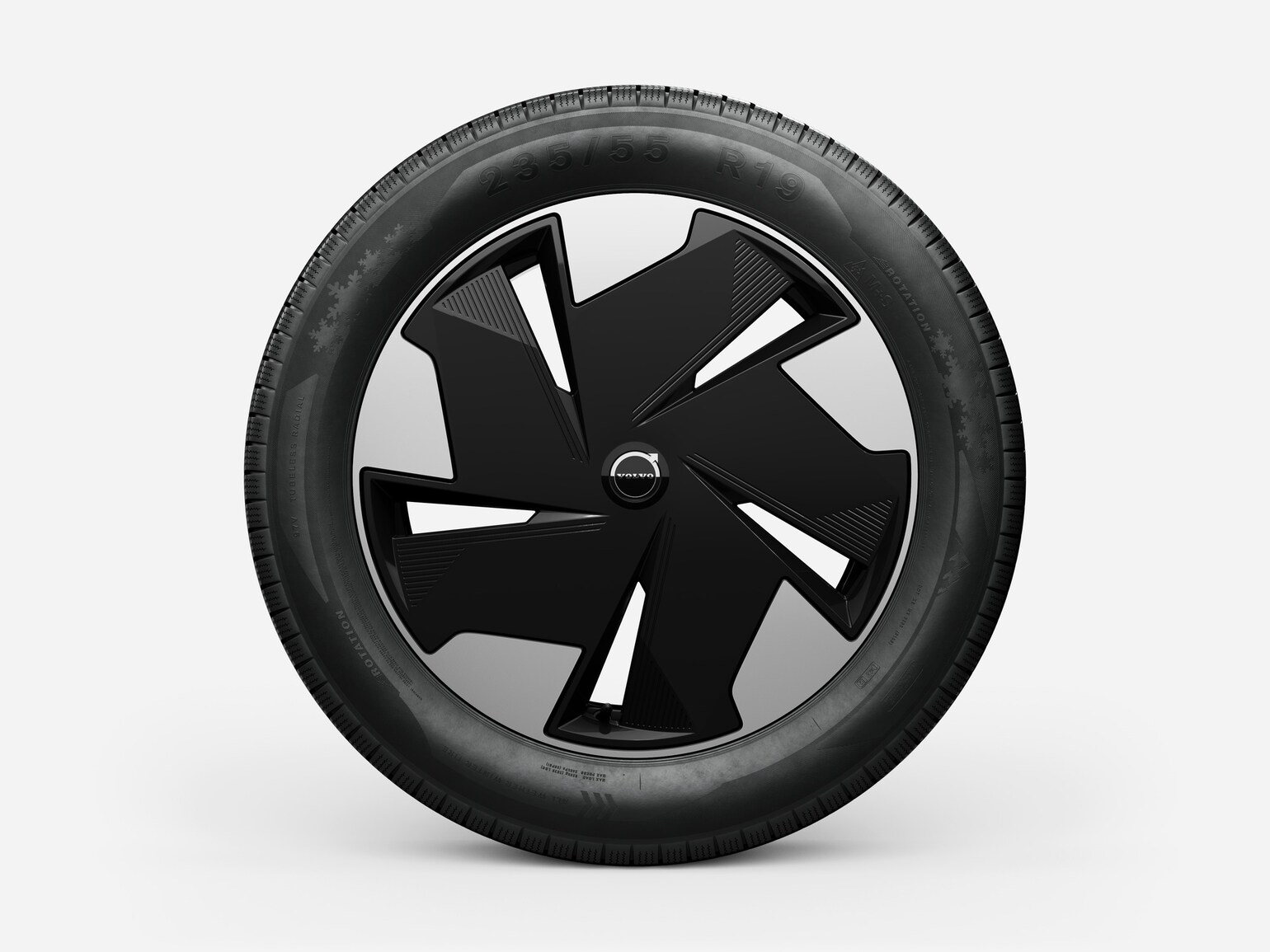 Volvo Original 19&#39;&#39; 5-spoke Aero With Wheel Cover