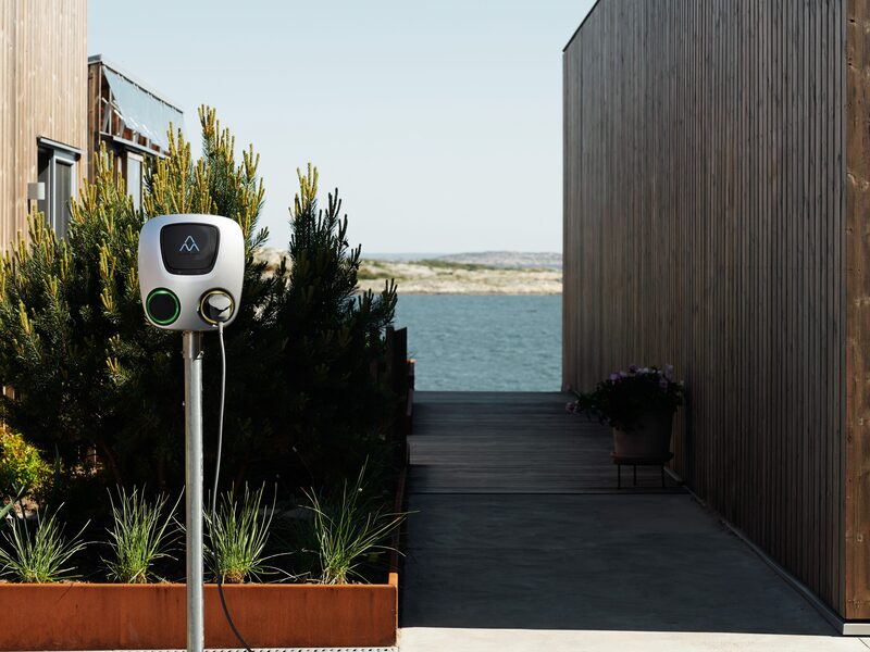 Charge Amps Aura 2x22kW Installerat & Klart