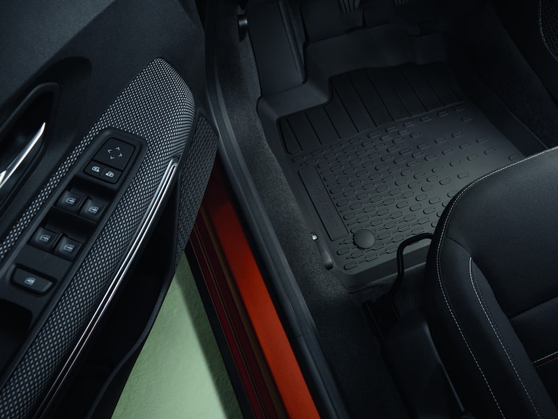 Dacia Original Kupémattsats, gummi