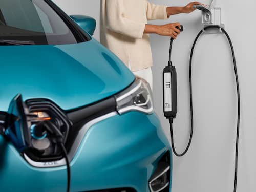 Renault Original Laddkabel Schuko till Typ-2