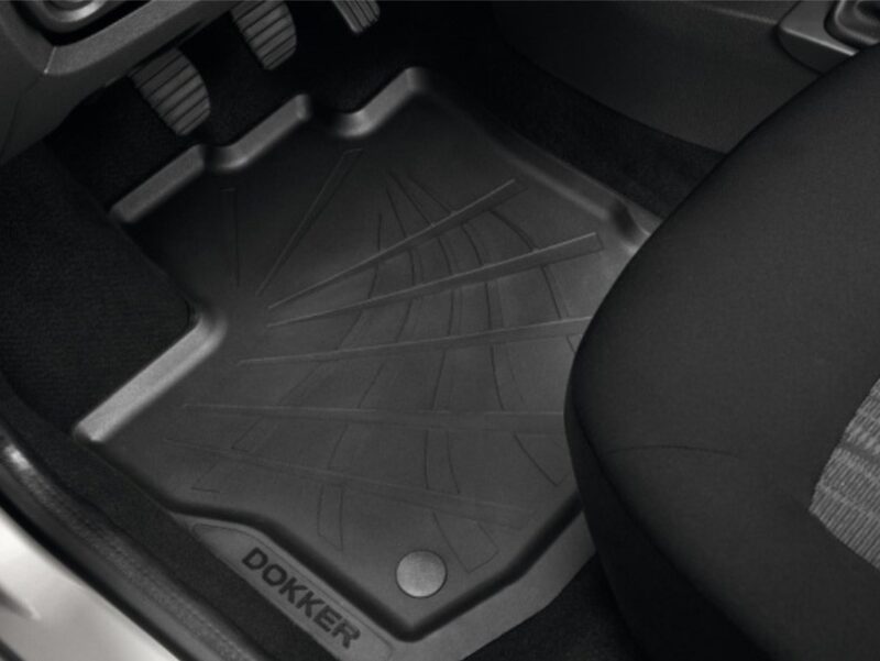 Dacia Original Kupémattsats, gummi