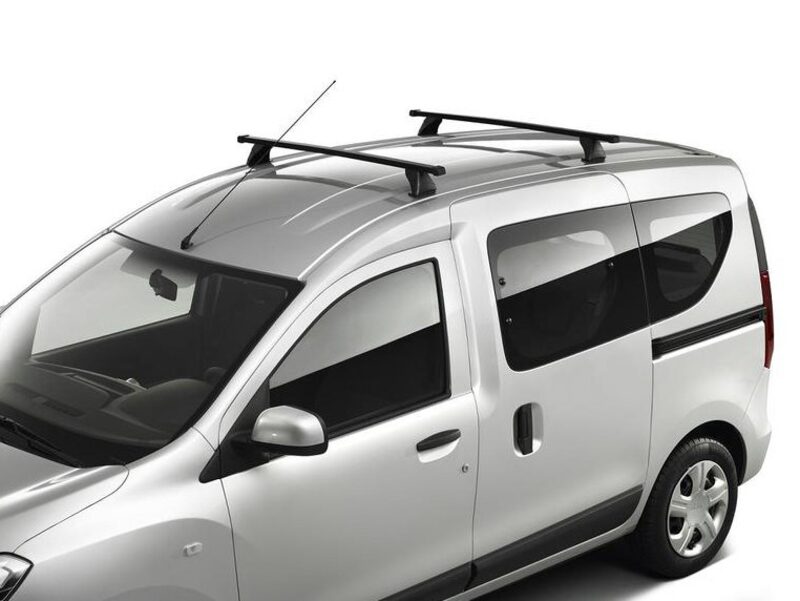 Dacia Original Lasthållare, fyrkantig profil för utan rails