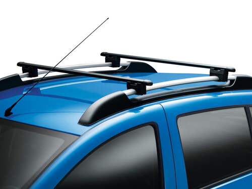 Dacia Original Lasthållare, fyrkantig profil för höga rails