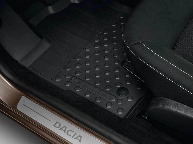 Dacia Original Kupémattsats, gummi