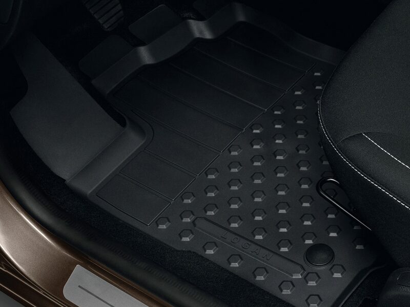 Dacia Original Kupémattsats, gummi