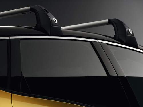 Renault Original Lasthållare, aluminiumprofil för integrerade rails