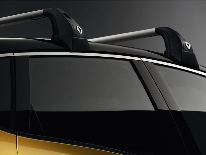 Renault Original Lasthållare, aluminiumprofil för integrerade rails