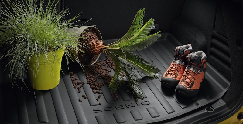 Renault Original Bagagerumsmatta, plast