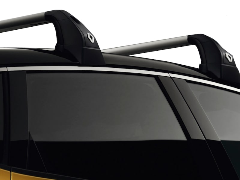 Renault Original Lasthållare, aluminiumprofil för utan rails