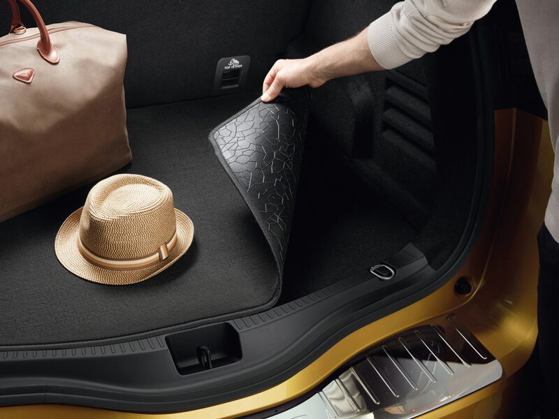 Renault Original Bagagerumsmatta, textil, vändbar