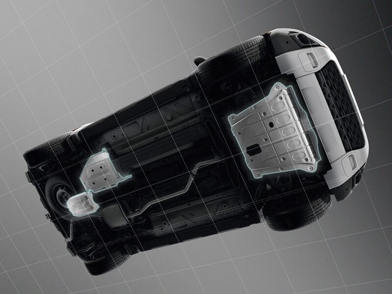 Dacia Original Skyddsplåt Fördelningslåda 4x4
