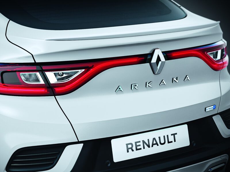 Renault Original Spoiler, baklucka