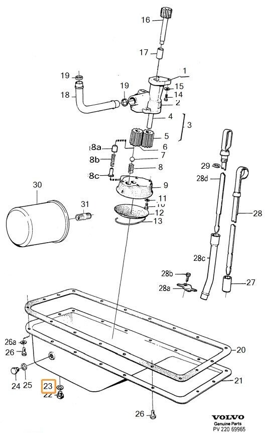 Volvo Original Packning