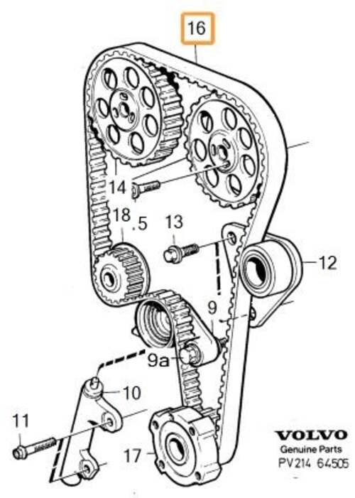 Volvo Original Kamrem